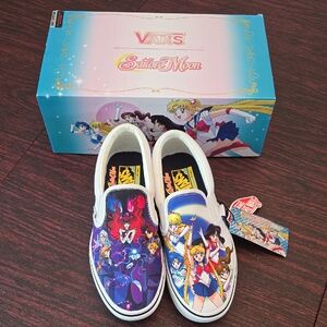 Sailor Moon Vans Slip On